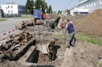 Замена участка теплотрассы