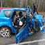 Трое омичей погибли в смятом Nissan Note на трассе Тюмень-Ханты-Мансийск - Car72.Ru