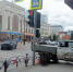 Пикап в центре Тюмени въехал в угол дома - ГТРК Регион-Тюмень