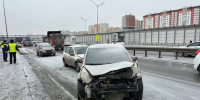В Тюмени при столкновении четырех машин пострадали два человека - Newsprom.Ru