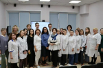 В тюменской поликлинике студентов обучили выявлять опасные новообразования