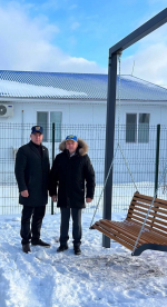 Депутата ЛДПР Дмитрия Матющенко поблагодарили за помощь в благоустройстве территории медпункта