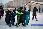 На катке «Сердце Тюмени» прошел корпоратив для многодетных семей
