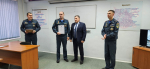 Вадим Долгих поздравил сотрудников пожарно-спасательной части с профессиональным праздником