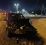В Тобольске легковушка врезалась в автобус с пассажирами, есть пострадавшие. ФОТО - MegaTyumen.Ru