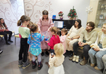 РОЖДЕСТВЕНСКАЯ ЯРМАРКА открыла двери для семей – читателей Пушкинки