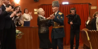 В Тюмени на открытие Года героев станцевал 98-летний ветеран ВОВ - MegaTyumen.Ru