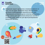 📅 24 февраля – 2 марта Неделя поддержания и укрепления иммунитета.