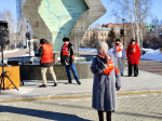 Тюменские коммунисты провели митинг, посвящённый Дню Советской Армии