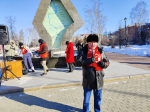 Тюменские коммунисты провели митинг, посвящённый Дню Советской Армии