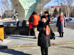 Тюменские коммунисты провели митинг, посвящённый Дню Советской Армии