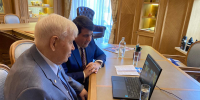 Председатель Партии СПРАВДЕЛИВАЯ РОССИЯ – ЗА ПРАВДУ Сергей Миронов поздравил Владимира Ильича Шарпатова, Героя Российской Федерации с 85-летним юбилеем - Справедливая Россия