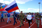 Сторонники «Единой России» организовали в селе Уват легкоатлетический забег в честь Великой Победы