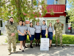 Сотрудники филиала уголовно-исполнительной инспекции УФСИН России по Тюменской области передали гуманитарную помощь для военнослужащих