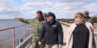 Александр Моор: большая вода пошла на спад во всех муниципалитетах по руслу реки Ишим - ИА Тюменская линия