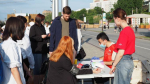 Акция "Молодежь против наркотиков" собрала тюменцев на набережной