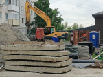 В округе Дмитрия Антипова продолжается летняя кампания по реконструкции и ремонту тепловых сетей