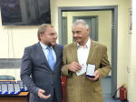Олег Гальченко вручил памятные медали «Покорителям Самотлора»