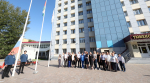 Флаг России подняли у главного корпуса ТМУ в День Государственного флага