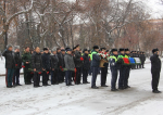 Возложение сотрудникам УМВД