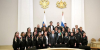 Губернатор Тюменской области встретился с победителями чемпионатов профессионального мастерства - Департамент труда и занятости населения
