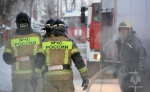 В Тюмени сгорел автосервис, где хранились 30 газовых баллонов