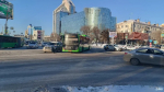 В Тюмени из-за аварии с автобусом на перекрестке Республики-Мельникайте возникла пробка