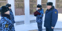 В Тобольске состоялась торжественная церемония принятия присяги сотрудниками исправительной колонии № 13, впервые поступившими на службу - УФСИН