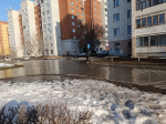 Депутат Юрий Коновалов оперативно помог решить проблему подтопления межквартального проезда