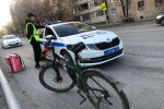Профилактику ДТП с велосипедами и СИМ проводят тюменские автоинспекторы