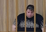 Светлана В., обвиняемая в поджоге здания Военного комиссариата по Ленинскому и Восточному АО города Тюмени(2026)|Фото: объединенная пресс-служба судебной системы Тюменской области