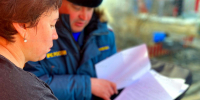 В населенных пунктах Заводоуковского округа продолжается профилактическая работа с населением - МЧС