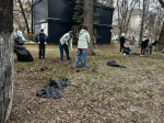 Депутат Тюменской городской думы Виктор Корчагин принял участие в субботнике