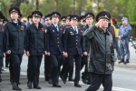Фотогалерея: в Тюмени отрепетировали торжественное прохождение войск