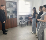 В приемной депутата Соловьева прошла встреча со студентами-практикантами