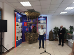 В Тюмени установили ростовую фигуру Дмитрия Менделеева на воздушном шаре